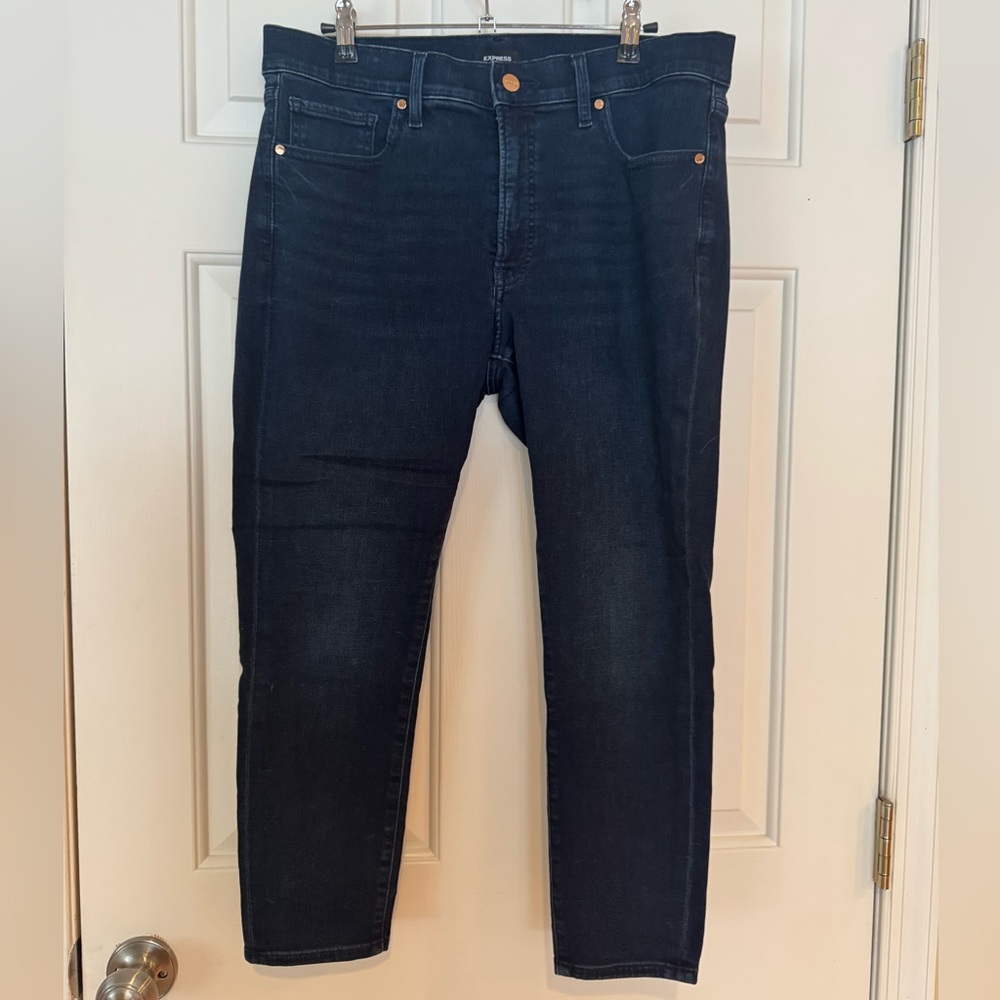 EXPRESS Skinny Mid Rise Jeans, 12Short